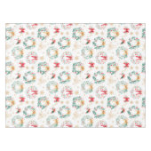 Weihnachtskränze Tischdecke (Vorderseite (Horizontal))