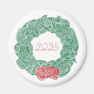Weihnachtskranzmagnet Magnet