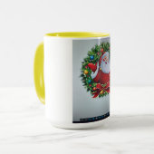 Weihnachtskranztassen Tasse (Vorderseite Links)