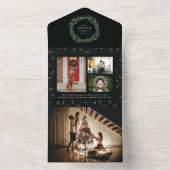 Weihnachtskraut Grün 4 Foto Urlaub All In One Einladung (Innen Boden)