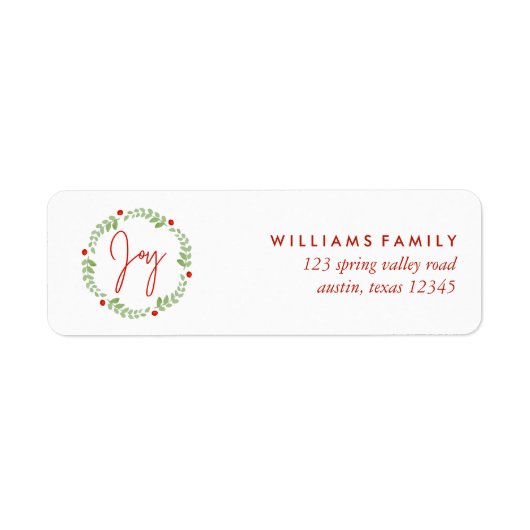 Weihnachtskraut "Joy" (Vorne)