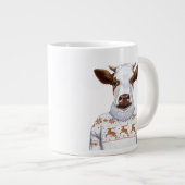 Weihnachtskraut Jumbo-Tasse (Vorderseite Rechts)