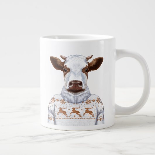 Weihnachtskraut Jumbo-Tasse (Rechts)