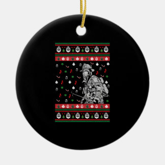 Weihnachtskraut Keramik Ornament