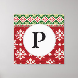 Weihnachtskraut Leinwanddruck