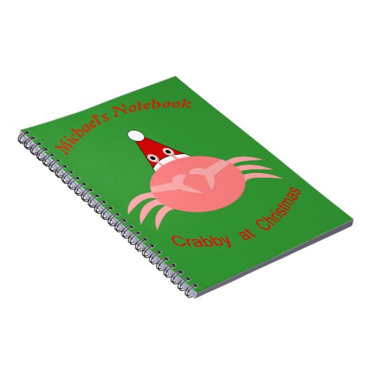 Weihnachtskraut-Notebook Notizblock (Rechte Seite)