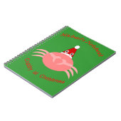 Weihnachtskraut-Notebook Notizblock (Linke Seite)