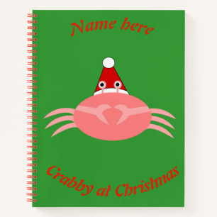 Weihnachtskraut-Notebook Notizblock