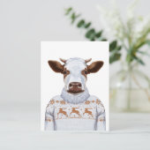 Weihnachtskraut Postkarte (Stehend Vorderseite)