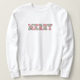 Weihnachtskraut - Uni, Tartan Sweatshirt