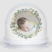 Weihnachtskraut Weihnachten Weihnachten Schneekugeln (Vorderseite)