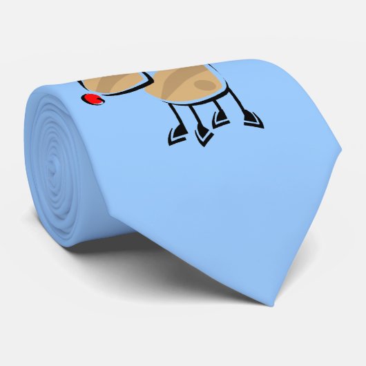 WeihnachtsKrawatte Krawatte (Gerollt)