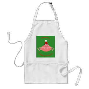 Weihnachtskrebs Custom Cooking Schürze