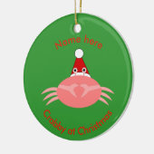 Weihnachtskrebs Custom Ornament (Links)