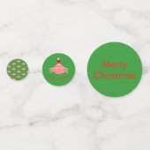 Weihnachtskrebs Custom Table Confetti Konfetti (Vorderseiten)