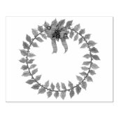 Weihnachtskreide-Briefmarke Gummistempel (Prägung)