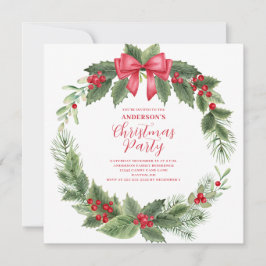 Weihnachtskreide-Party Einladung