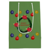 Weihnachtskreidebeutel Mittlere Geschenktüte (Rückseite)