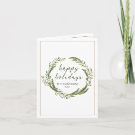 Weihnachtskreidekarte Feiertagskarte