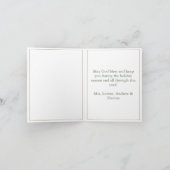 Weihnachtskreidekarte Feiertagskarte (Innenseite)