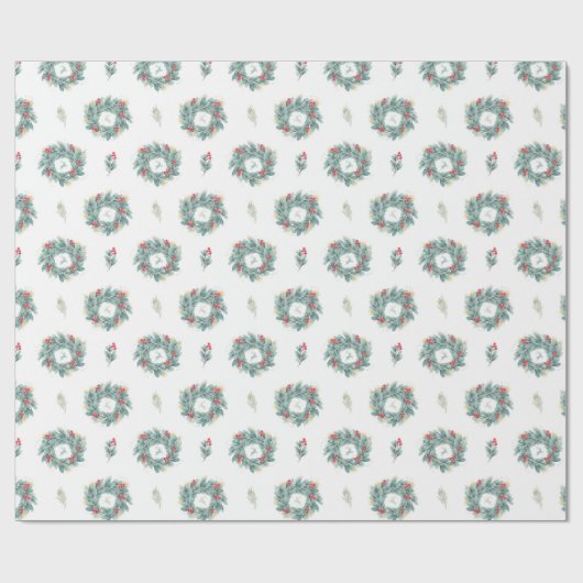 Weihnachtskreidepapier Geschenkpapier (Flach)