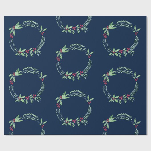 Weihnachtskreidepapier Geschenkpapier (Flach)