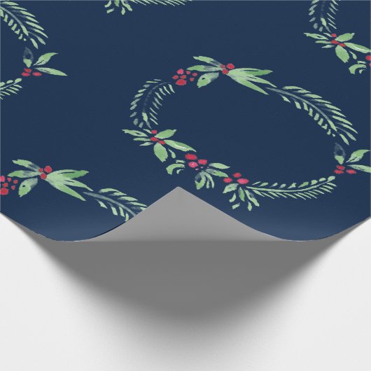 Weihnachtskreidepapier Geschenkpapier (Ecke)