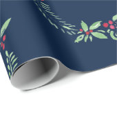 Weihnachtskreidepapier Geschenkpapier (Rolleneckpunkt)