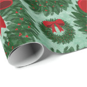 Weihnachtskreidepapier Geschenkpapier (Rolleneckpunkt)
