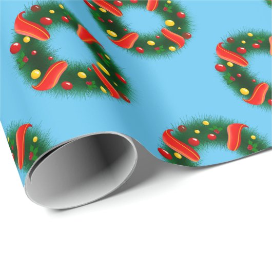Weihnachtskreidepapier Weihnachtsverpackung Geschenkpapier (Rolleneckpunkt)