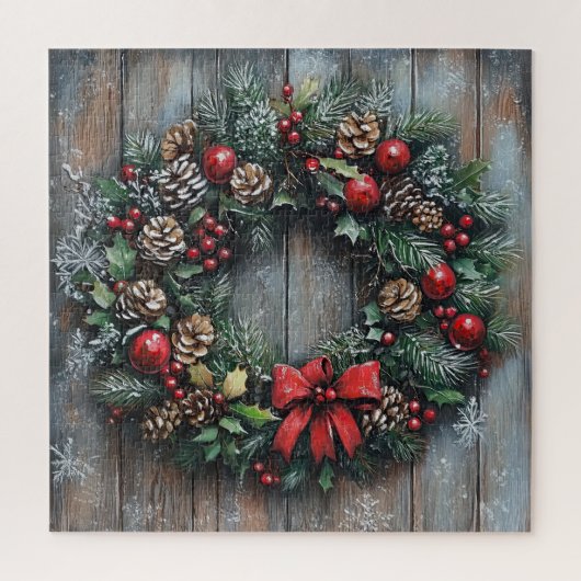 Weihnachtskreidepuzzle Puzzle (Vertikal)