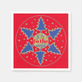 Weihnachtskreis Serviette (Vorderseite)