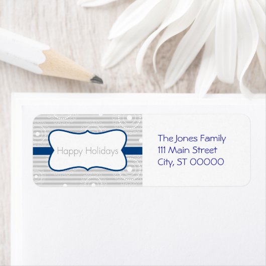 Weihnachtskreise - Blaues Silber (Insitu)