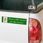 Weihnachtskreuz Autoaufkleber (Auf Lkw)
