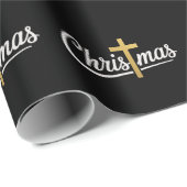 Weihnachtskreuz Familie Matching Jesus Geschenk Id Geschenkpapier (Rolleneckpunkt)