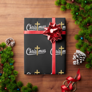 Weihnachtskreuz Familienpassendes Jesus-Geschenk I Geschenkpapier
