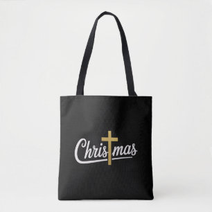 Weihnachtskreuz Familienpassendes Jesus-Geschenk I Tasche