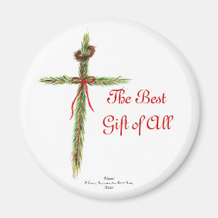 Weihnachtskreuz Magnet