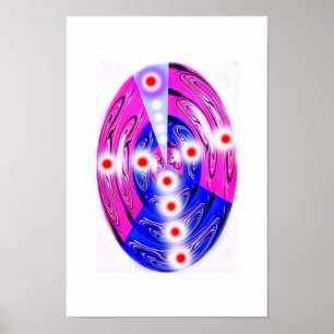 Weihnachtskreuz Poster