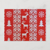 Weihnachtskreuz Postkarte (Vorderseite)