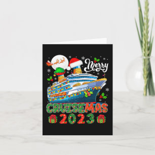 Weihnachtskreuzfahrt 2023 Kreuzfahrtschiff Santa E Karte