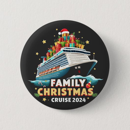 Weihnachtskreuzfahrt 2024 - Matching Outfit Button (Vorderseite)