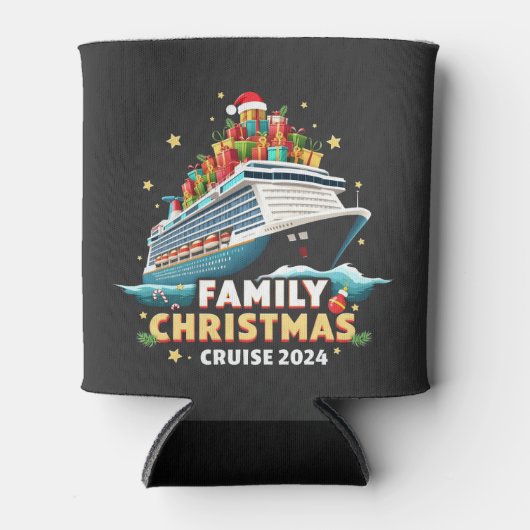 Weihnachtskreuzfahrt 2024 - Matching Outfit Dosenkühler (Vorderseite)