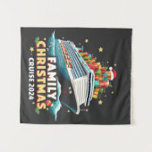 Weihnachtskreuzfahrt 2024 - Matching Outfit Wandteppich (Vorderseite (Horizontal))