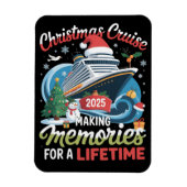Weihnachtskreuzfahrt 2025 Erinnerungen für ein Leb Magnet (Vertikal)