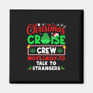 Weihnachtskreuzfahrt-Besatzung, die am wahrscheinl Magnet