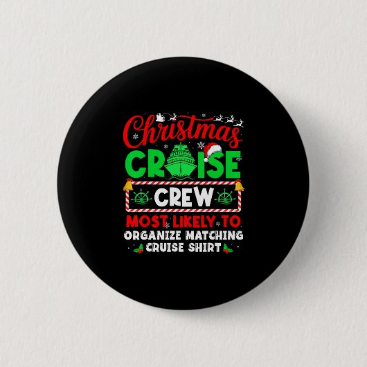 Weihnachtskreuzfahrt Sehr wahrscheinlich passende  Button (Vorderseite)