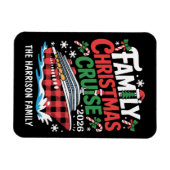 Weihnachtskreuzfahrtschiff-Dekor Stateroom-Magnet Magnet (Horizontal)