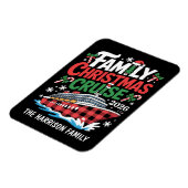 Weihnachtskreuzfahrtschiff-Dekor Stateroom-Magnet Magnet (Linke Seite)