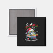 Weihnachtskreuzfahrtschiff passende Cousins Reise Magnet (Vorderseite/Rückseite)